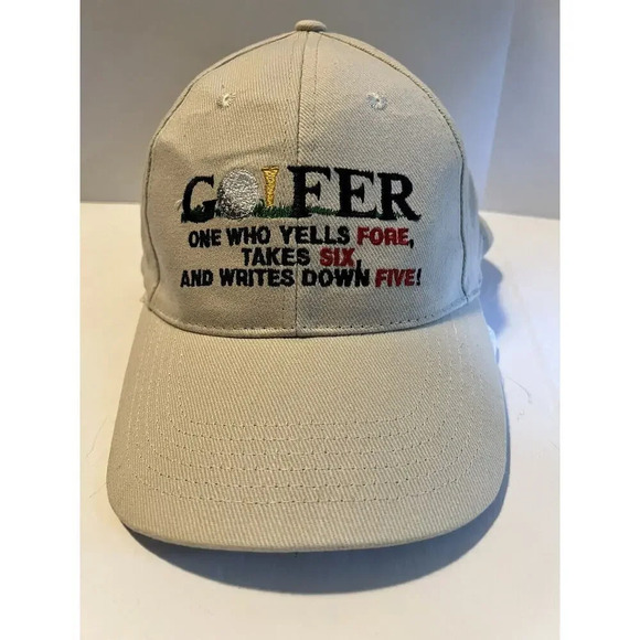 Golfers Hat By Gr8 Stuff - Picture 1 of 5